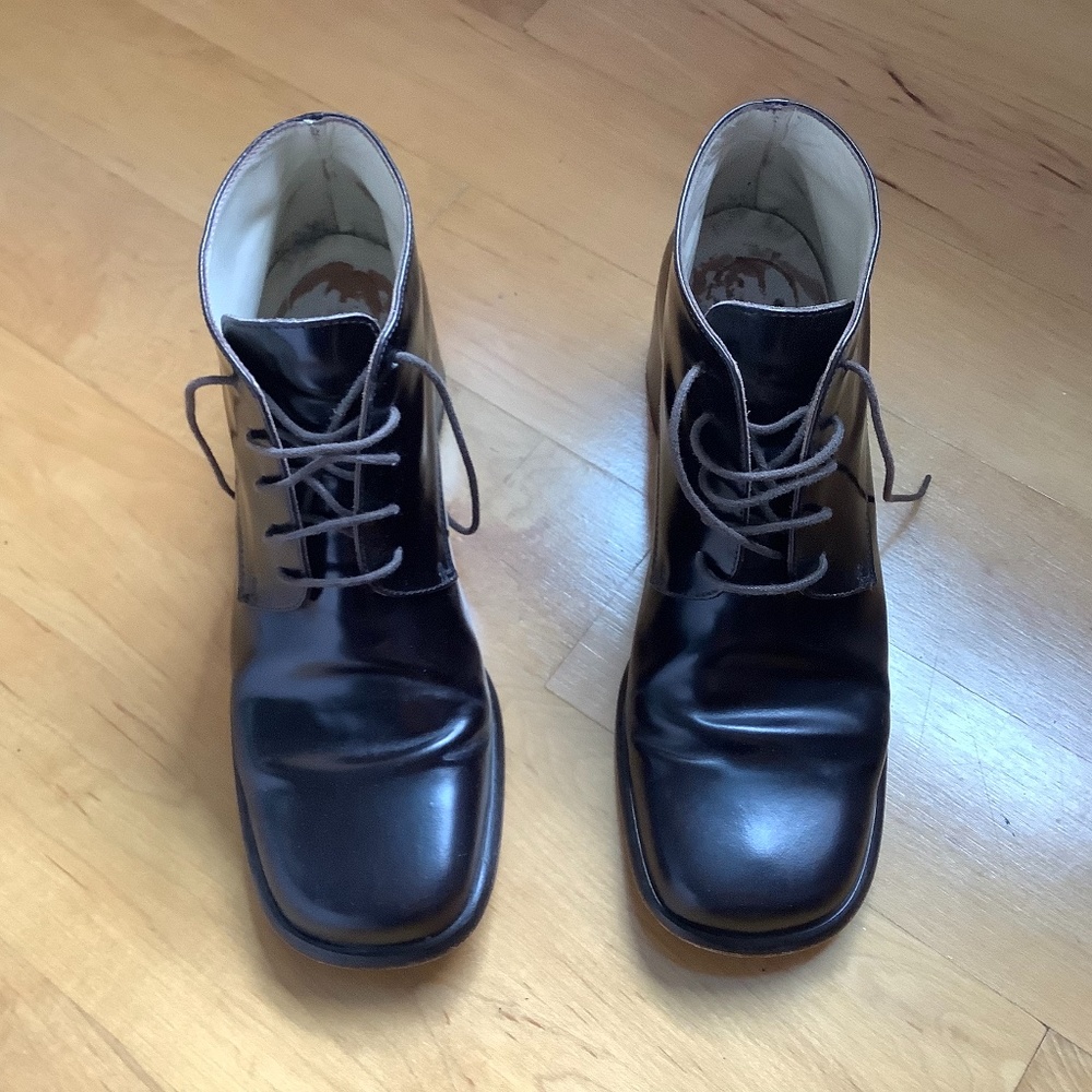 Italian leather bootie